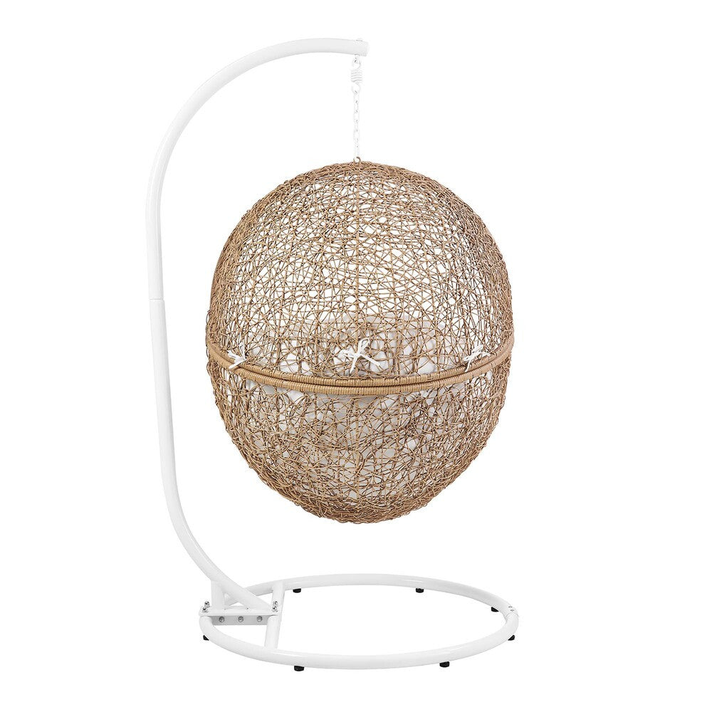 EEI-6262 Encase Outdoor Patio Rattan Swing Chair by Modway