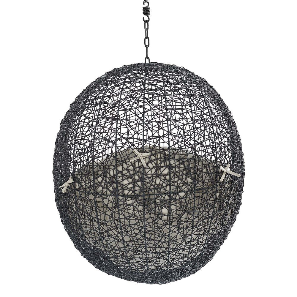 EEI-3635 Encase Sunbrella&reg; Fabric Swing Outdoor Patio Lounge Chair Without Stand by Modway