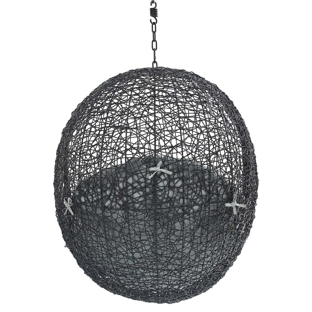 EEI-3635 Encase Sunbrella&reg; Fabric Swing Outdoor Patio Lounge Chair Without Stand by Modway