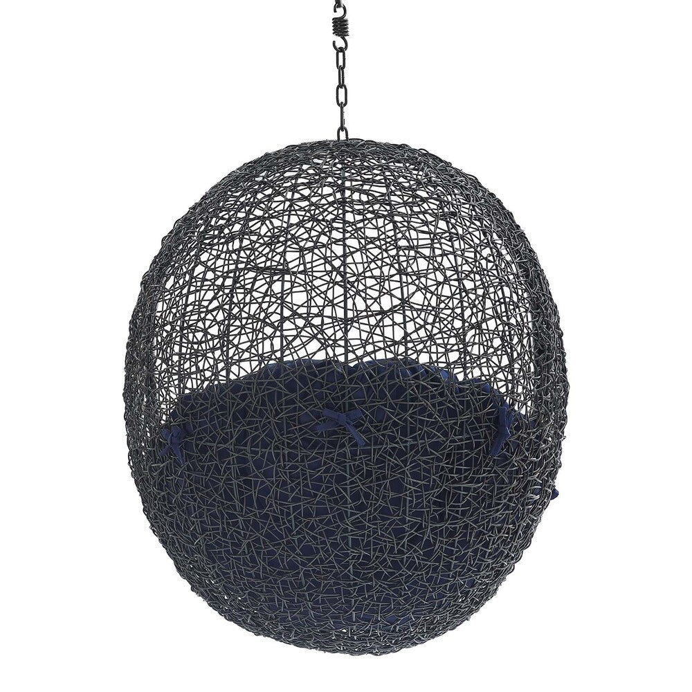 EEI-3635 Encase Sunbrella&reg; Fabric Swing Outdoor Patio Lounge Chair Without Stand by Modway