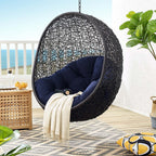 EEI-3635 Encase Sunbrella&reg; Fabric Swing Outdoor Patio Lounge Chair Without Stand by Modway