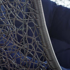 EEI-3635 Encase Sunbrella&reg; Fabric Swing Outdoor Patio Lounge Chair Without Stand by Modway