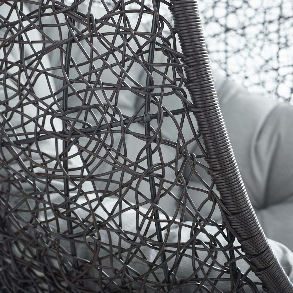 EEI-739 Encase Swing Outdoor Patio Lounge Chair by Modway