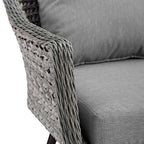 EEI-3023-GRY-GRY Endeavor Outdoor Patio Wicker Rattan Armchair by Modway