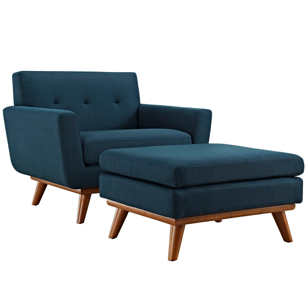 Modway Engage 2 Piece Armchair and Ottoman by Modway-EEI-2187