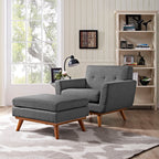 Modway Engage 2 Piece Armchair and Ottoman by Modway-EEI-2187