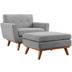 Modway Engage 2 Piece Armchair and Ottoman by Modway-EEI-2187