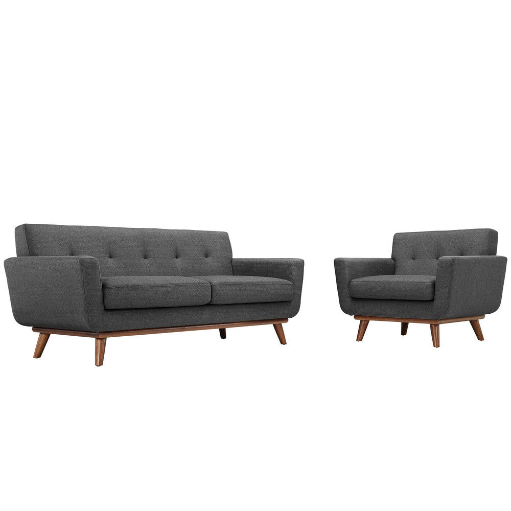 Modway Engage Armchair and Loveseat Set of 2 by Modway-EEI-1346