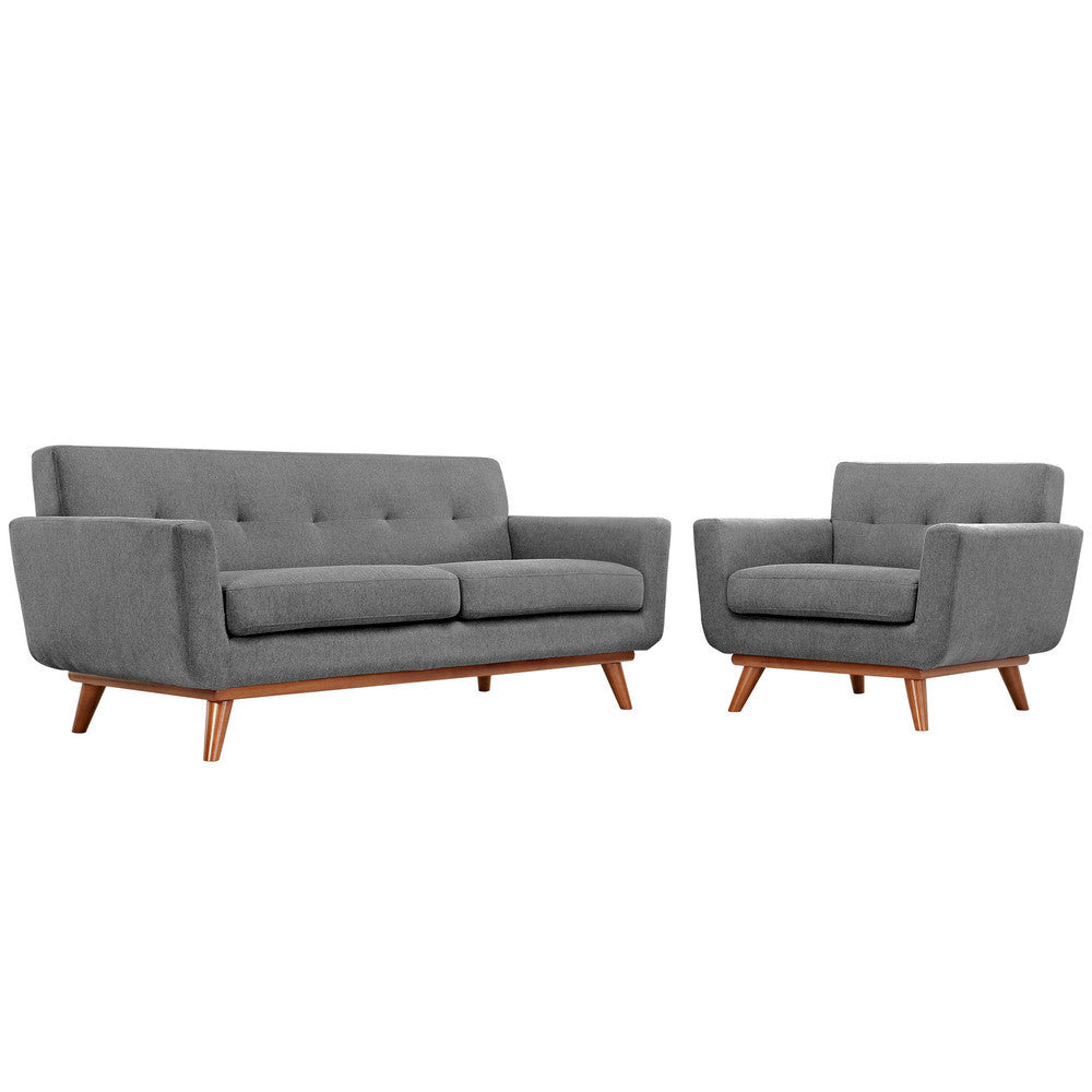 Modway Engage Armchair and Loveseat Set of 2 by Modway-EEI-1346