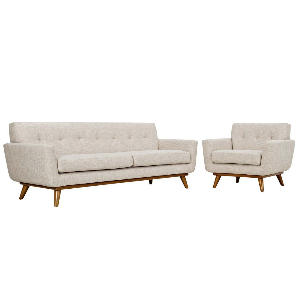 Modway Engage Armchair and Sofa Set of 2 by Modway-EEI-1344