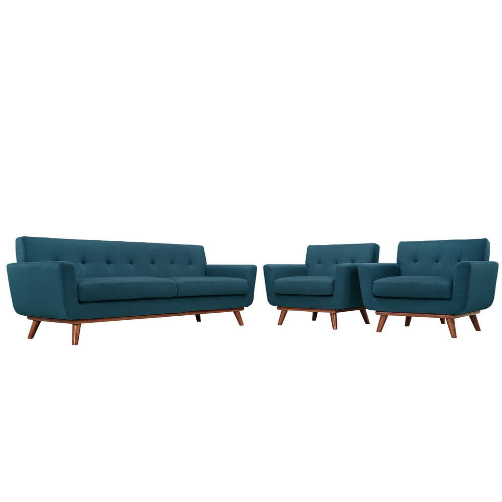 Modway Engage Armchairs and Sofa Set of 3 by Modway-EEI-1345