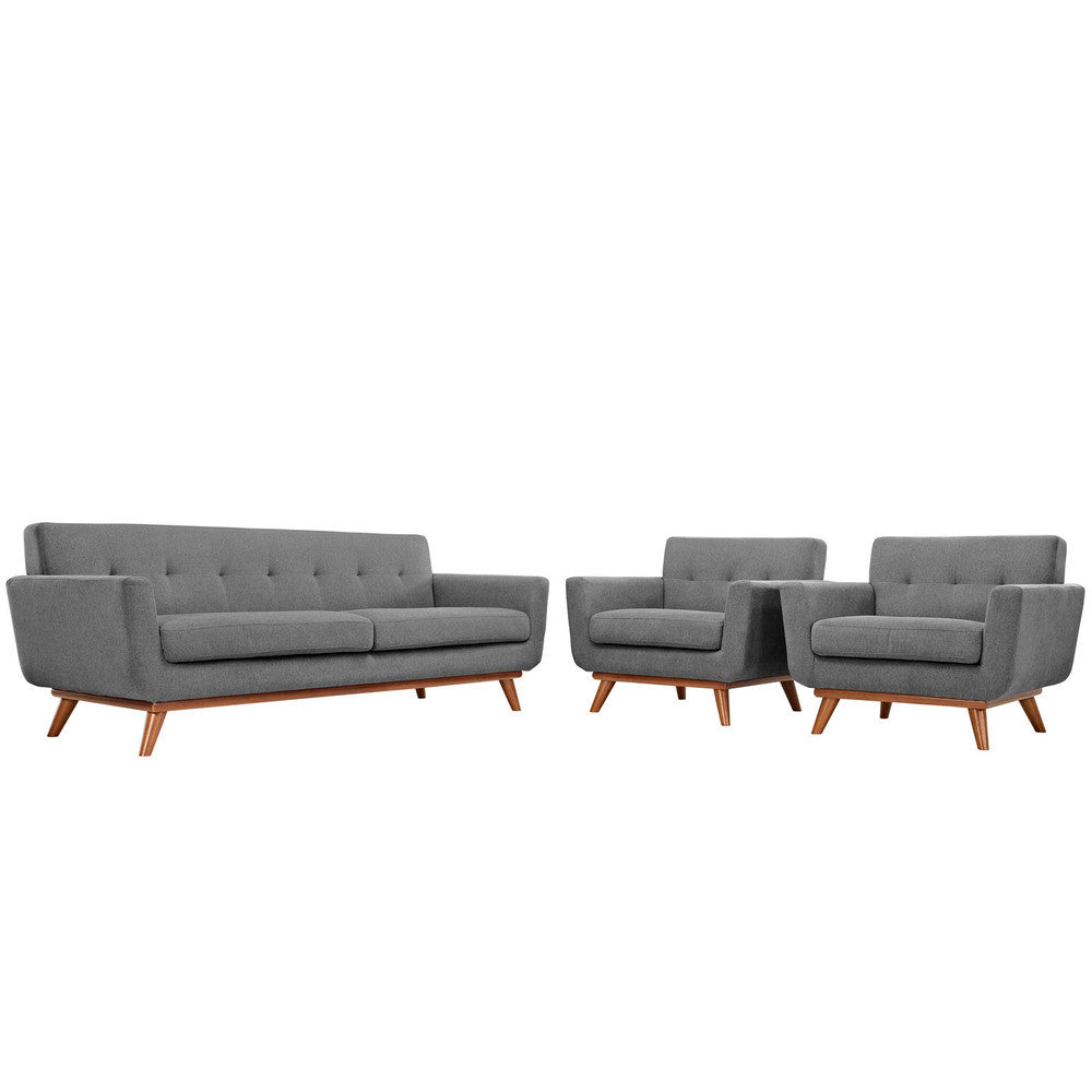 Modway Engage Armchairs and Sofa Set of 3 by Modway-EEI-1345