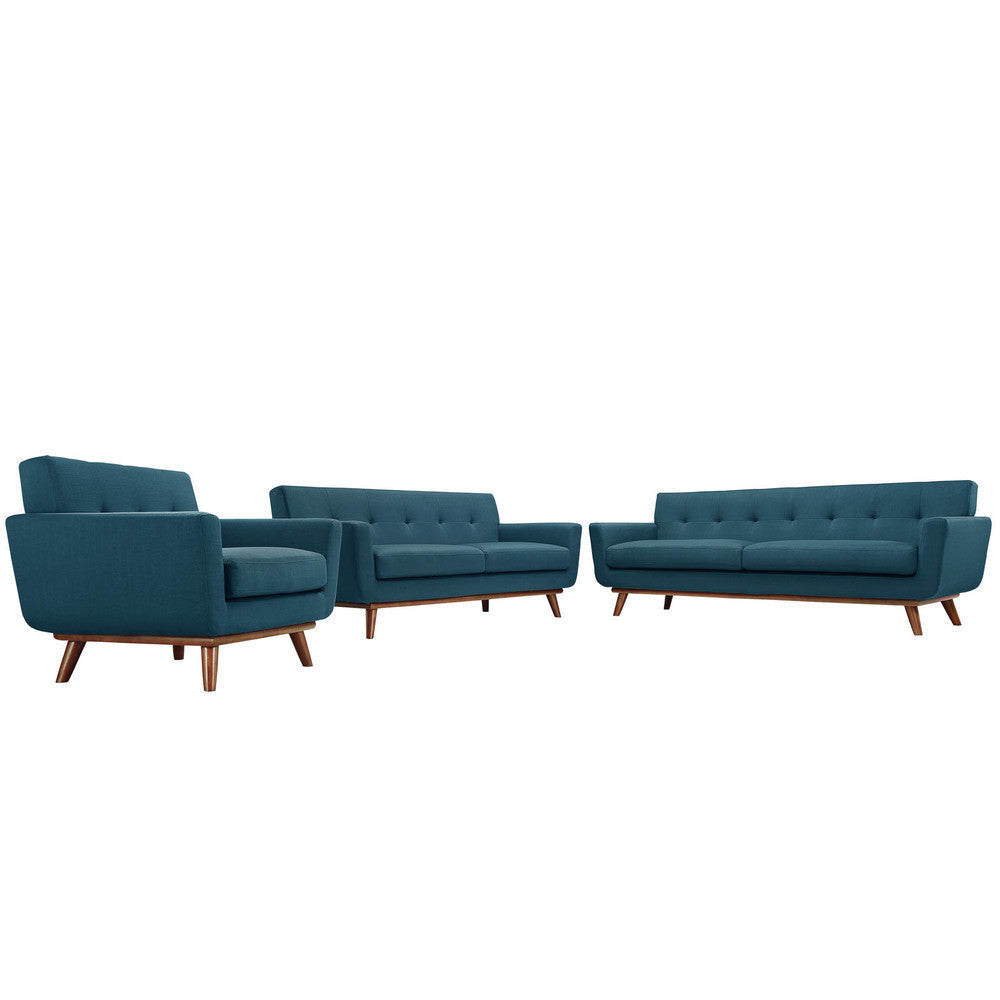 Modway Engage Sofa Loveseat and Armchair Set of 3 by Modway-EEI-1349