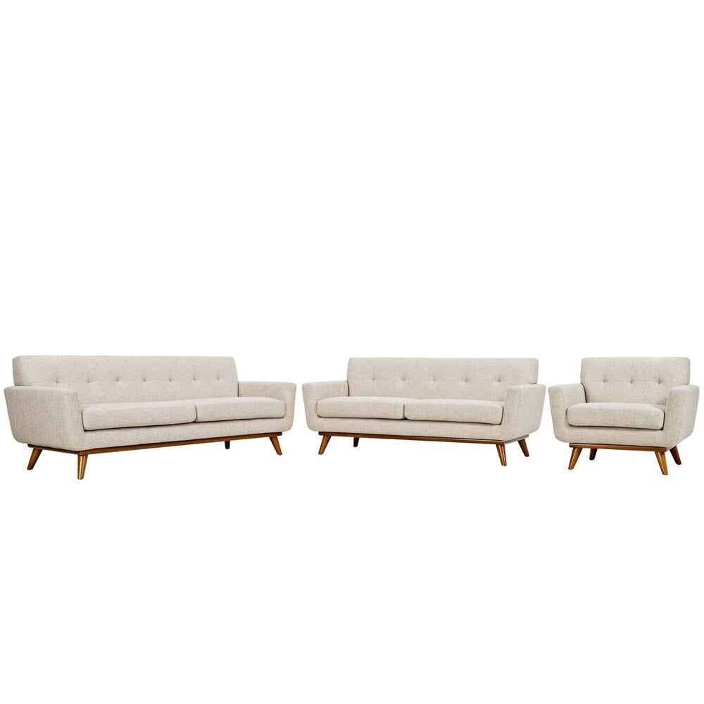 Modway Engage Sofa Loveseat and Armchair Set of 3 by Modway-EEI-1349