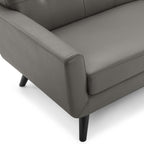 EEI-3733 Engage Top-Grain Leather Living Room Lounge Sofa by Modway