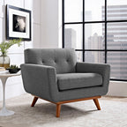 Modway Engage Upholstered Fabric Armchair by Modway-EEI-1178