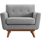 Modway Engage Upholstered Fabric Armchair by Modway-EEI-1178