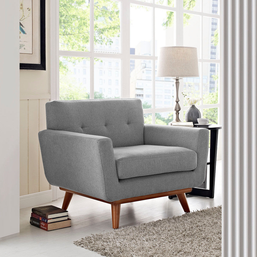 Modway Engage Upholstered Fabric Armchair by Modway-EEI-1178