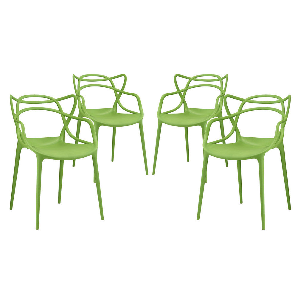 EEI-2348 Entangled Dining Set Set of 4 by Modway