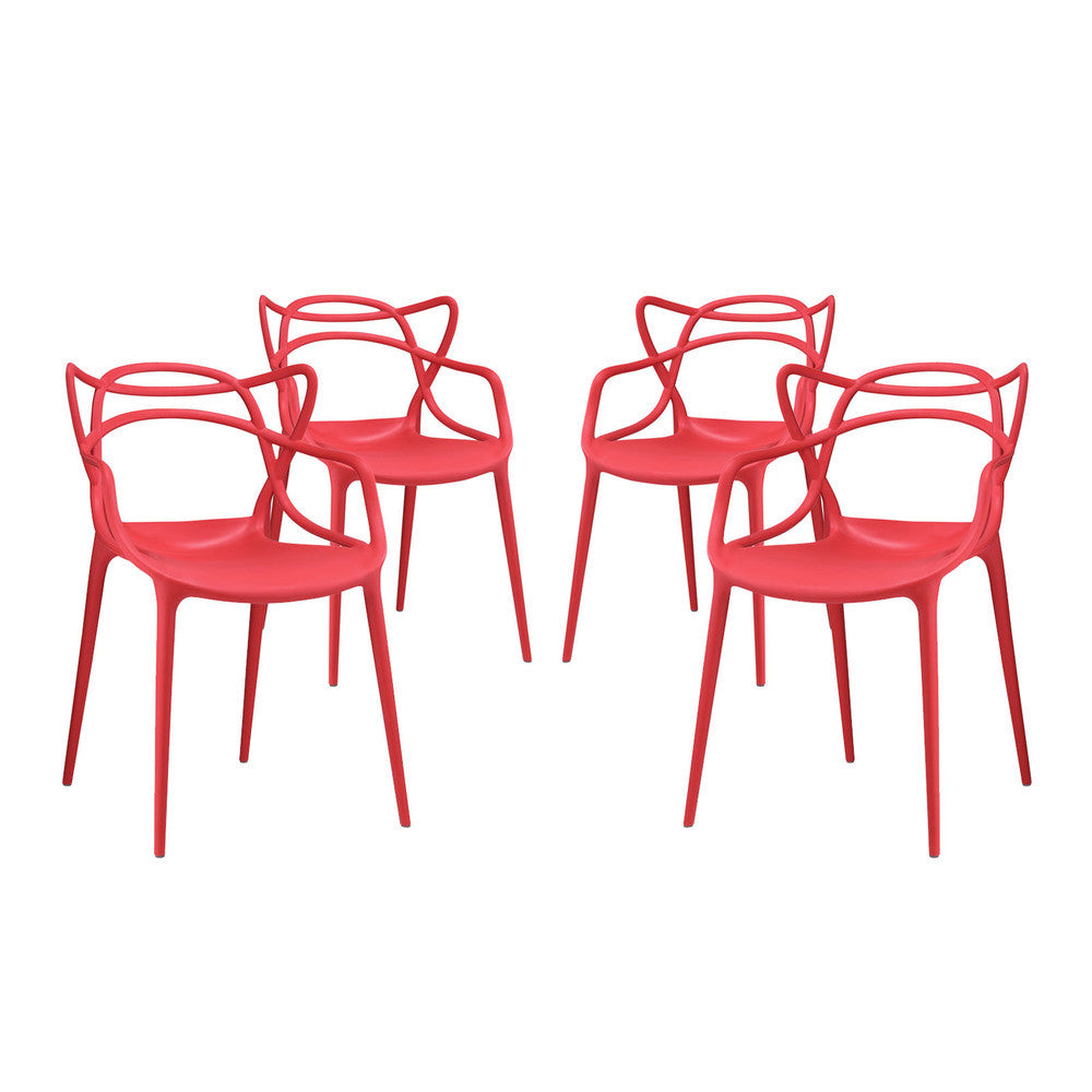 EEI-2348 Entangled Dining Set Set of 4 by Modway