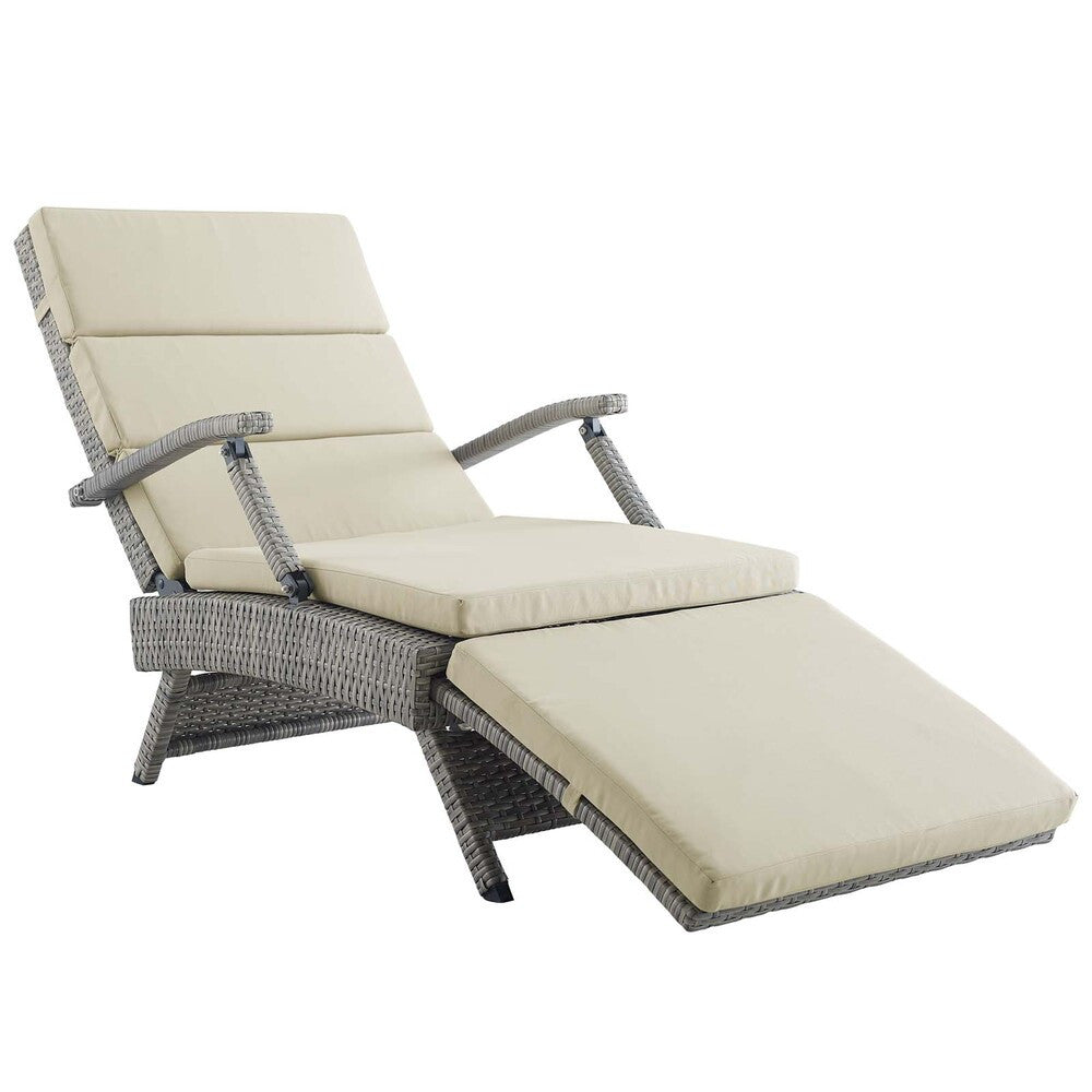 EEI-2301 Envisage Chaise Outdoor Patio Wicker Rattan Lounge Chair by Modway