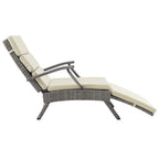 EEI-2301 Envisage Chaise Outdoor Patio Wicker Rattan Lounge Chair by Modway
