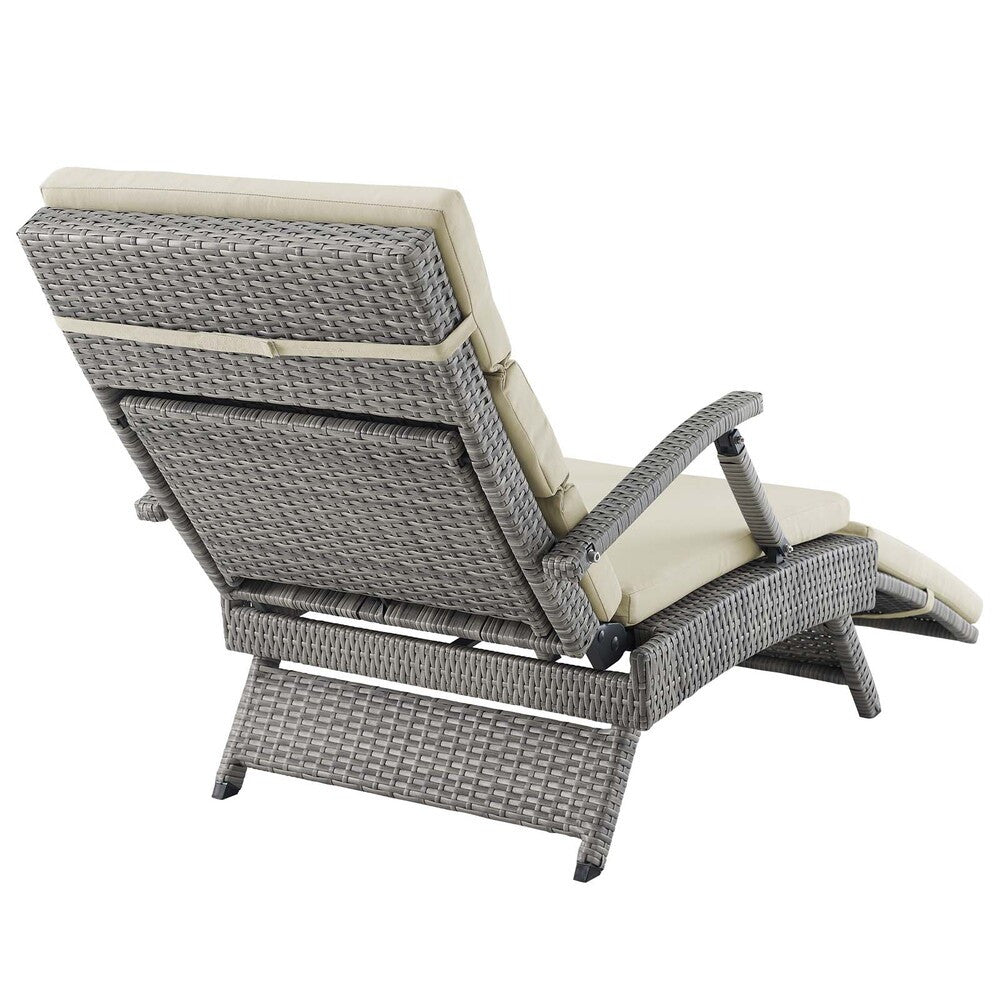 EEI-2301 Envisage Chaise Outdoor Patio Wicker Rattan Lounge Chair by Modway