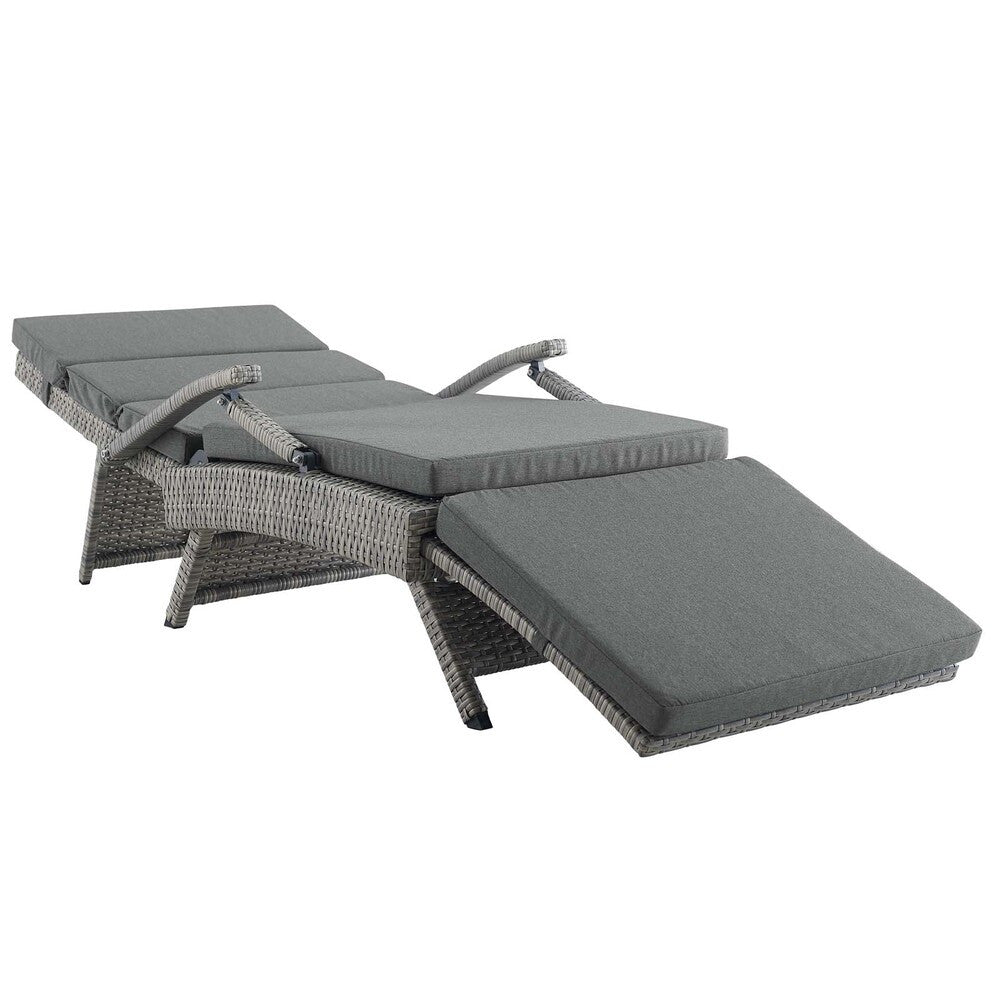 EEI-2301 Envisage Chaise Outdoor Patio Wicker Rattan Lounge Chair by Modway