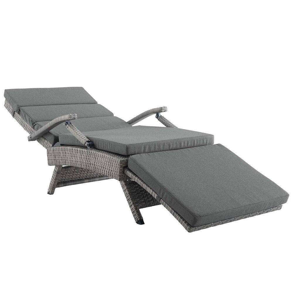 EEI-2301 Envisage Chaise Outdoor Patio Wicker Rattan Lounge Chair by Modway
