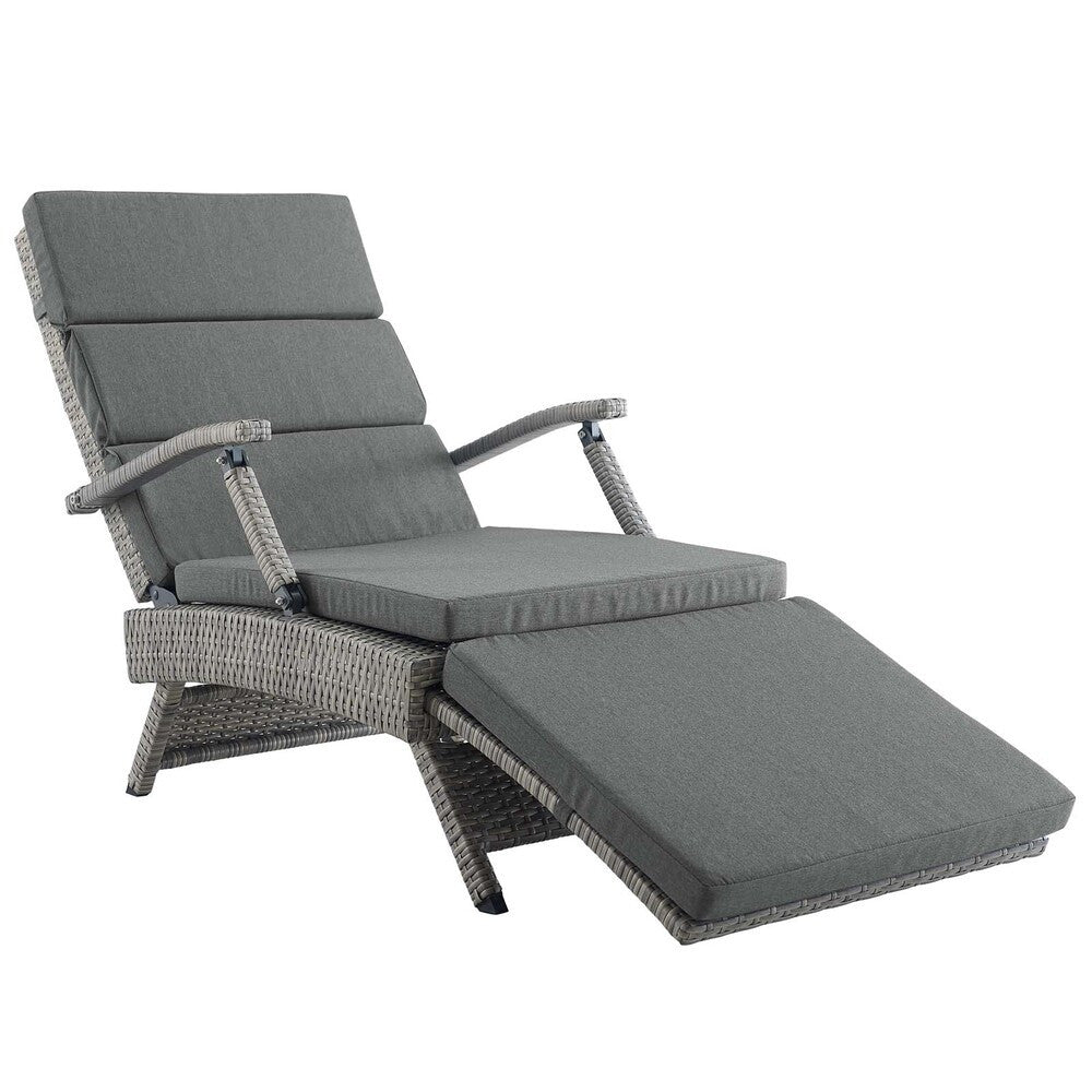 EEI-2301 Envisage Chaise Outdoor Patio Wicker Rattan Lounge Chair by Modway