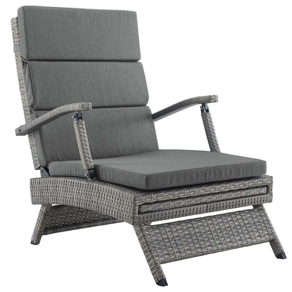 EEI-2301 Envisage Chaise Outdoor Patio Wicker Rattan Lounge Chair by Modway