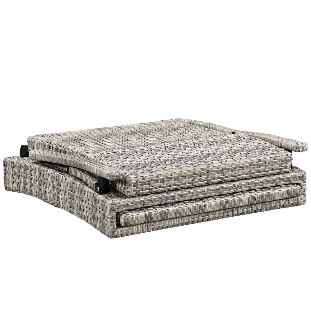 EEI-2301 Envisage Chaise Outdoor Patio Wicker Rattan Lounge Chair by Modway