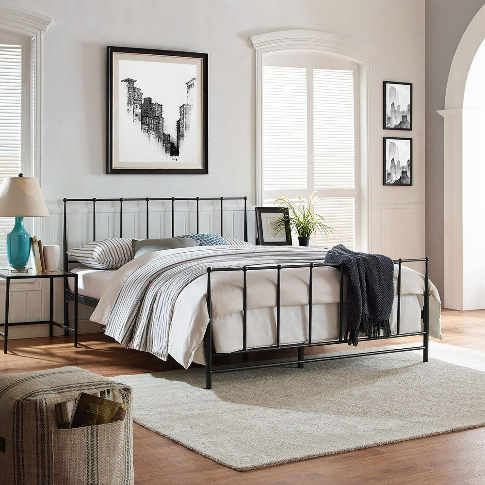 MOD-5482-BRN Estate Queen Bed by Modway