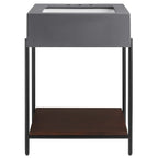 EEI-6861-BLK-WHI Etch 24" Bathroom Vanity with Sink by Modway