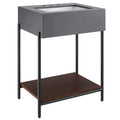 Modway EEI-6861-BLK-WHI Etch 24" Bathroom Vanity with Sink Black White