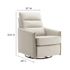 EEI-6738 Etta Upholstered Fabric Lounge Chair by Modway
