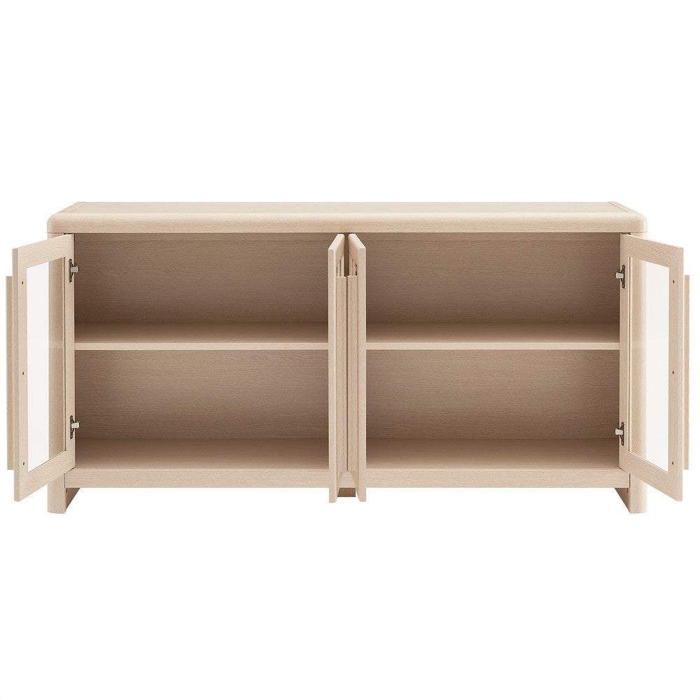 Modway Evren 4-Door Sideboard Storage Display Cabinet by Modway-EEI-7287-ASH