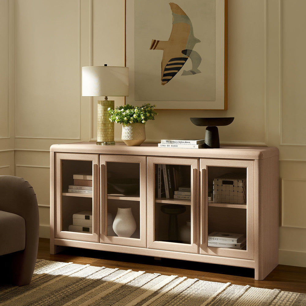 Modway Evren 4-Door Sideboard Storage Display Cabinet by Modway-EEI-7287-ASH