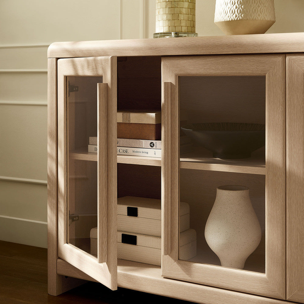 Modway Evren 4-Door Sideboard Storage Display Cabinet by Modway-EEI-7287-ASH