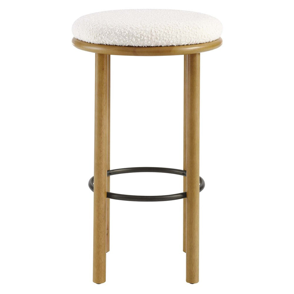 Modway Fable Boucle Fabric Bar Stools Set of 2 by Modway-EEI-6819