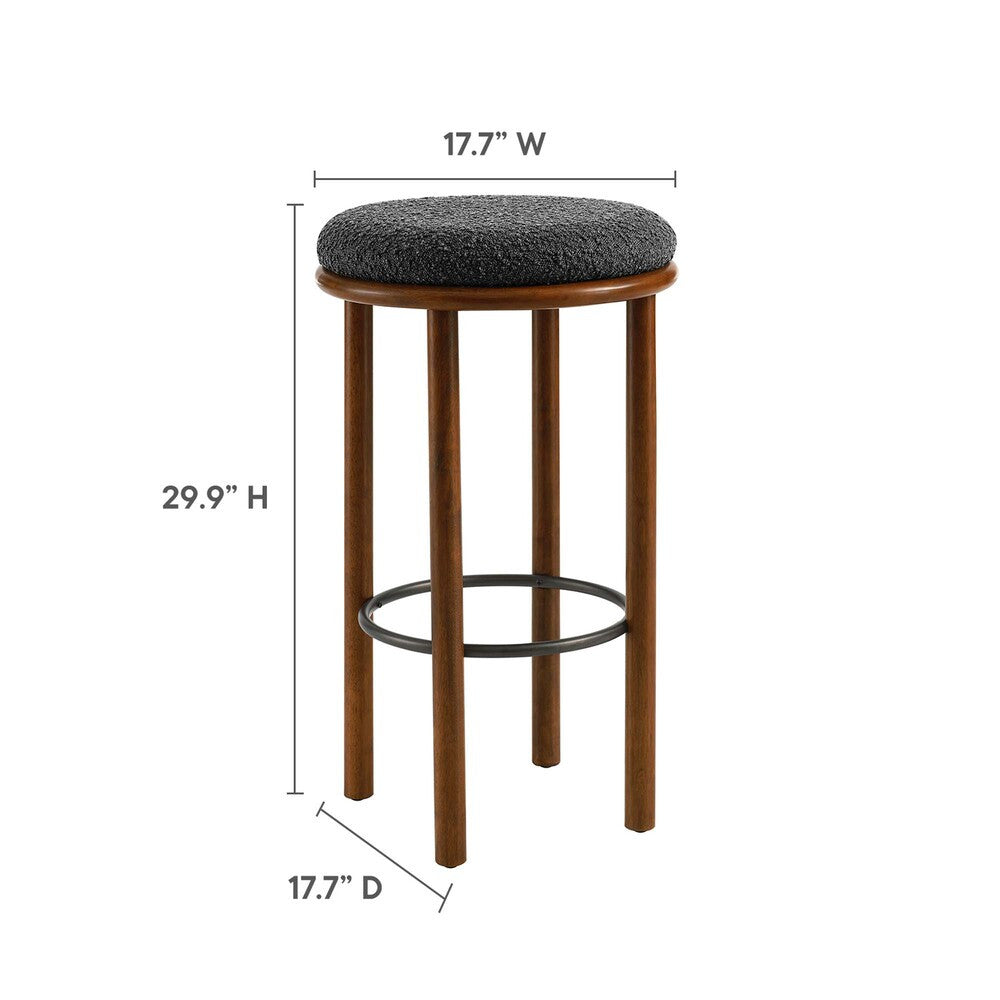 Modway Fable Boucle Fabric Bar Stools Set of 2 by Modway-EEI-6819