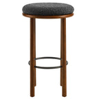 Modway Fable Boucle Fabric Bar Stools Set of 2 by Modway-EEI-6819