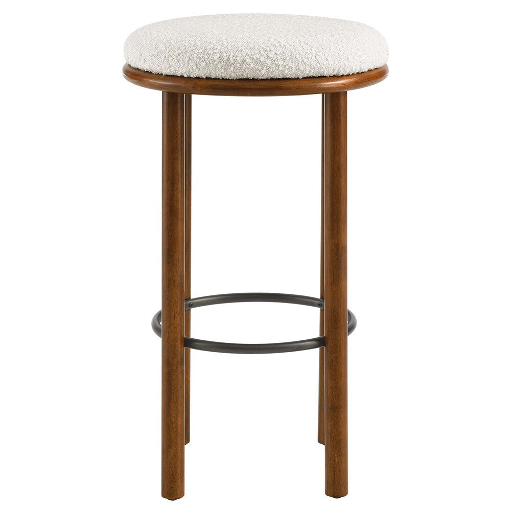 Modway Fable Boucle Fabric Bar Stools Set of 2 by Modway-EEI-6819