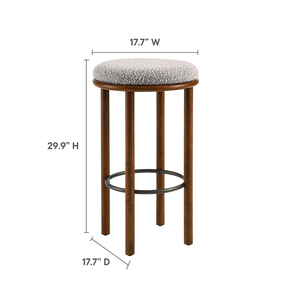 Modway Fable Boucle Fabric Bar Stools Set of 2 by Modway-EEI-6819