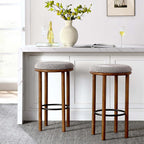 Modway Fable Boucle Fabric Bar Stools Set of 2 by Modway-EEI-6819