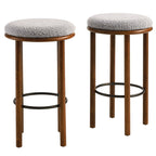 Modway Fable Boucle Fabric Bar Stools Set of 2 by Modway-EEI-6819