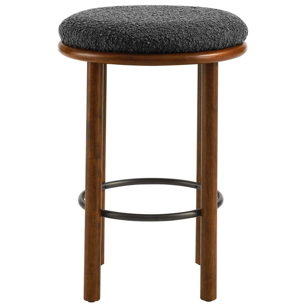 Modway Fable Boucle Fabric Counter Stools Set of 2 by Modway-EEI-6818