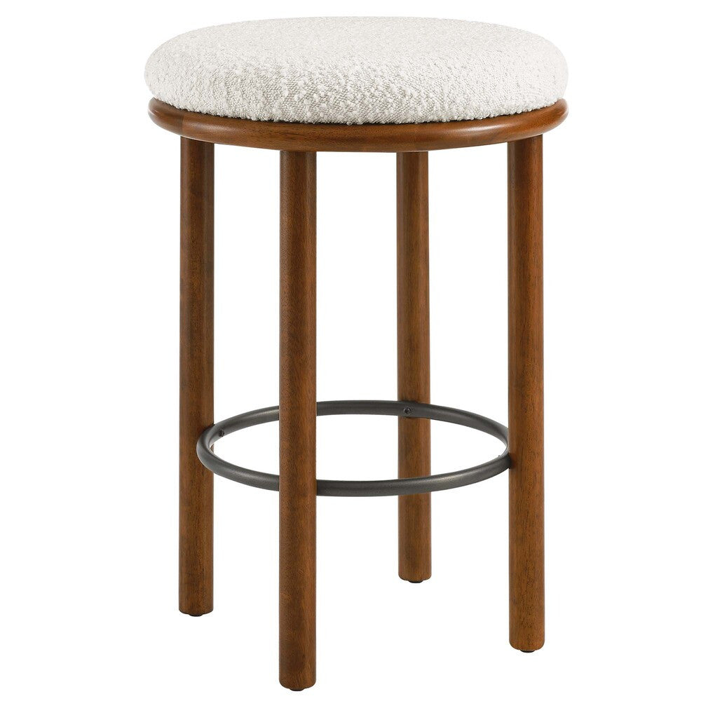 Modway Fable Boucle Fabric Counter Stools Set of 2 by Modway-EEI-6818