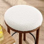 Modway Fable Boucle Fabric Counter Stools Set of 2 by Modway-EEI-6818