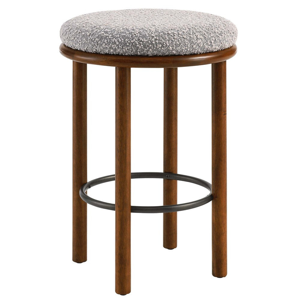 Modway Fable Boucle Fabric Counter Stools Set of 2 by Modway-EEI-6818